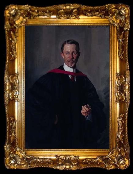 framed  Cecilia Beaux Painting of William Henry Howell, ta009-2